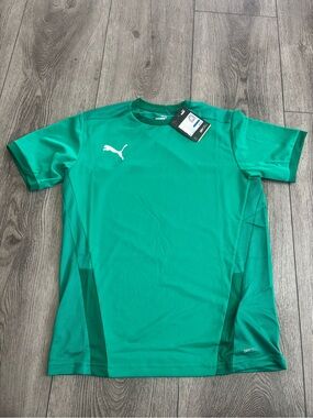 Puma Green Performance Short Sleeve Tee
